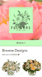 Mobile Screenshot of flowersonthecoast.com